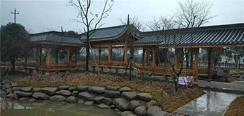園林古建長(zhǎng)廊-承信古建承接古建工程-嘉興古建長(zhǎng)廊